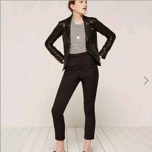 Reformation stripped pants